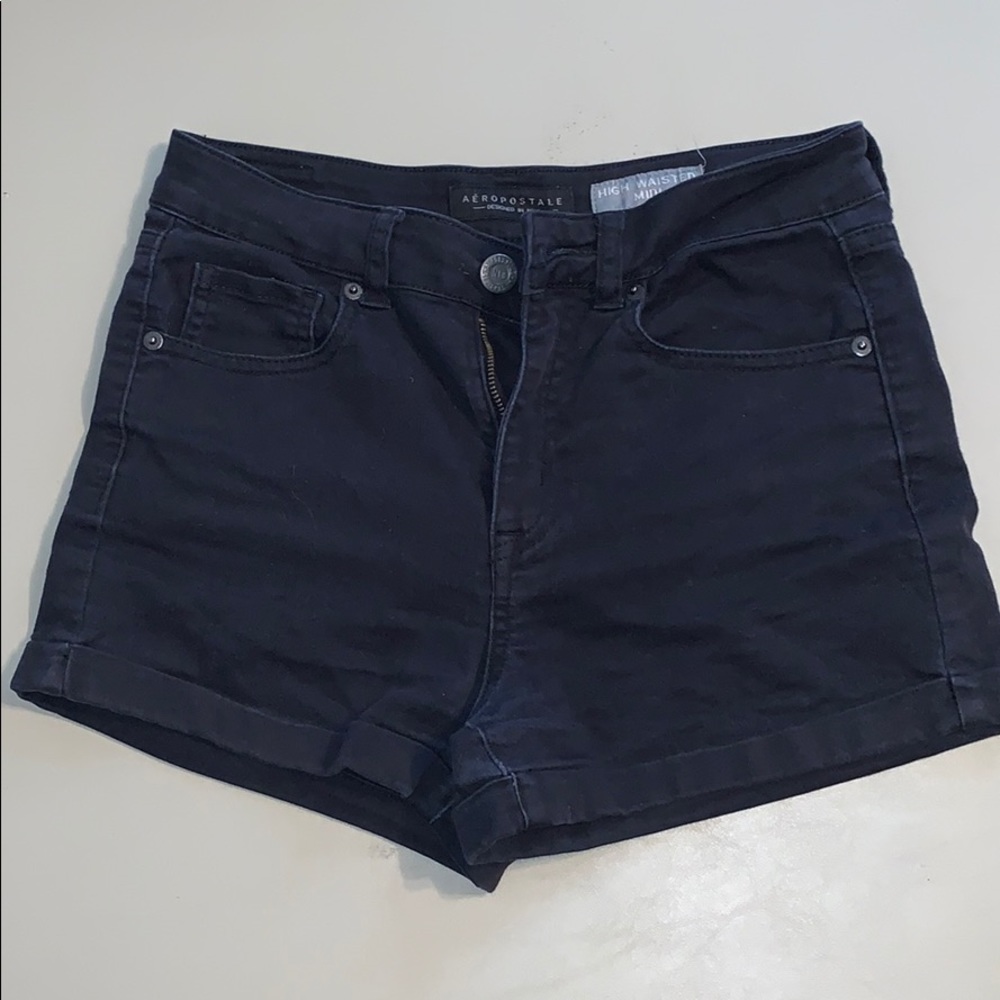 Aeropostale high waisted midi shorts